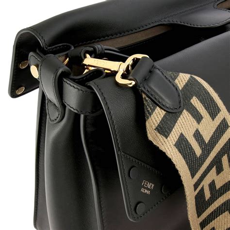 fendi brifcase leather|fendi shoulder bags for women.